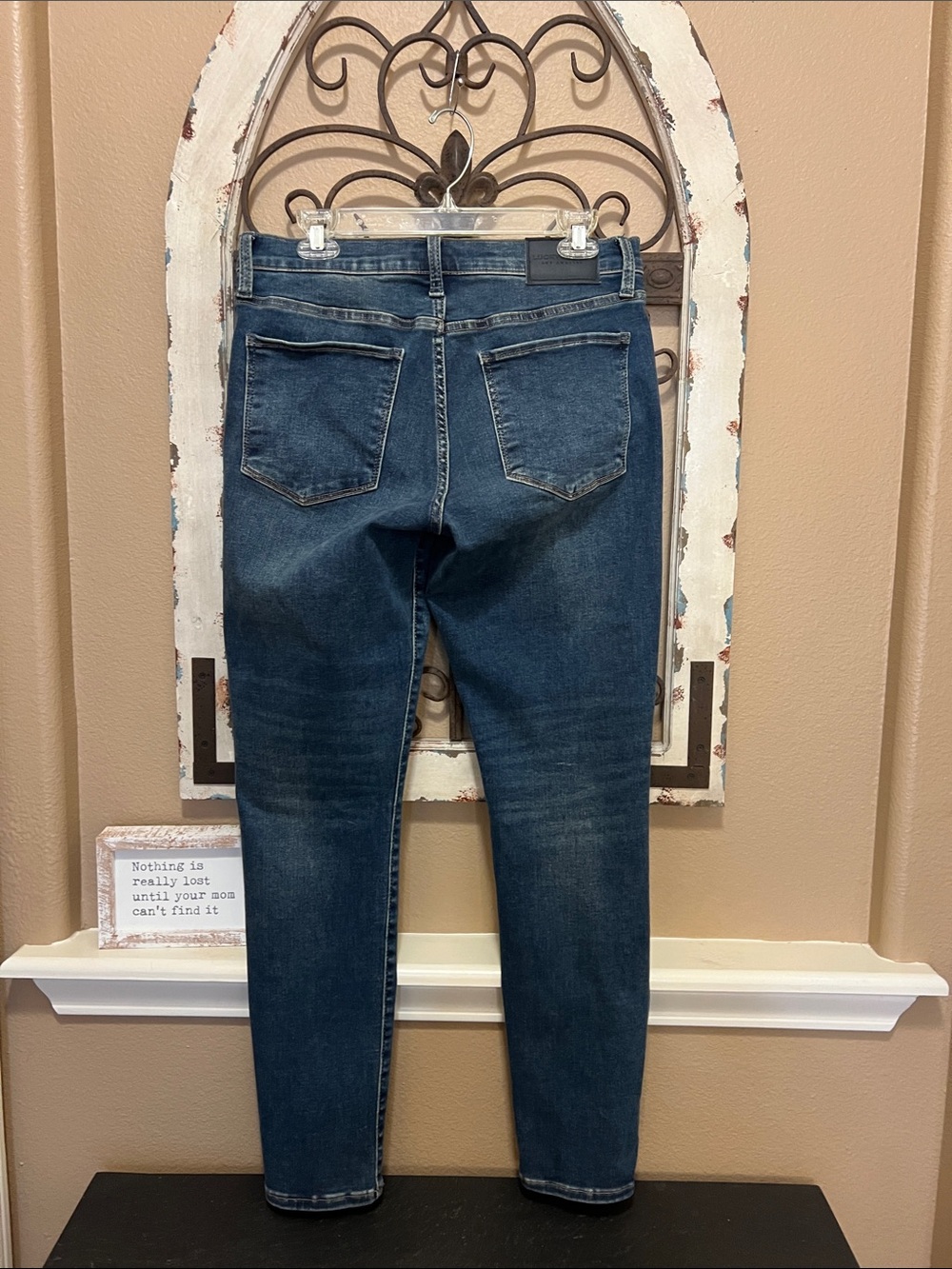 Lucky Brand Ava Mid Rise Skinny Jeans Waist 12/31L Blue - Picture 3 of 7